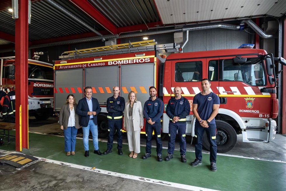 Cuerpo de Bomberos de Camargo.