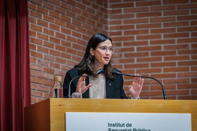 La consellera d'Interior i Seguretat Pública, Núria Parlon