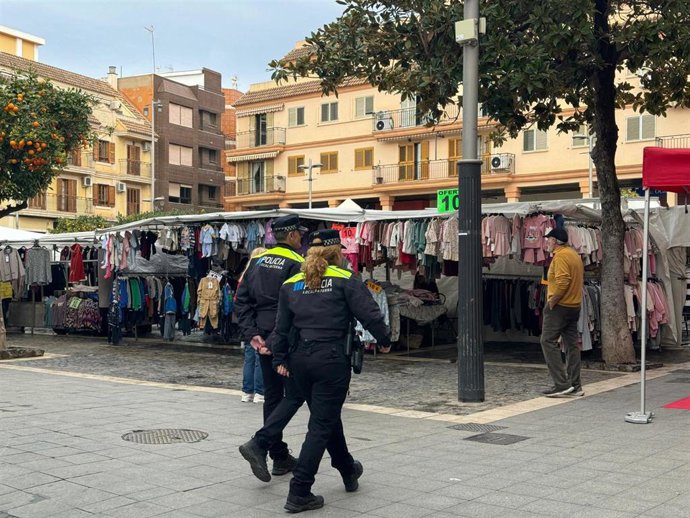 Agentes de la Policía Local de Paterna