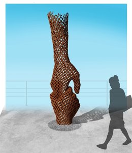 Picanya instal·larà una escultura amb dues mans unides en homenatge a víctimes de la dana i voluntaris