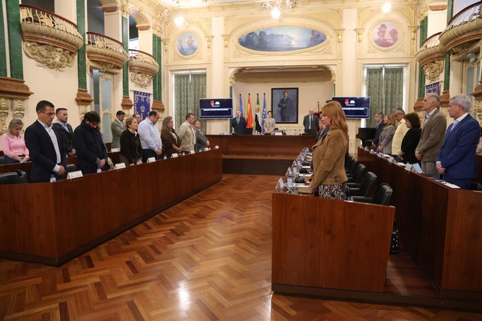 Pleno de octubre de la Diputación de Badajoz