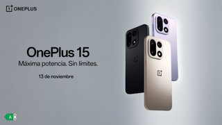 Archivo - Presentación del nuevo OnePlus 15 el próximo 13 de noviembre.