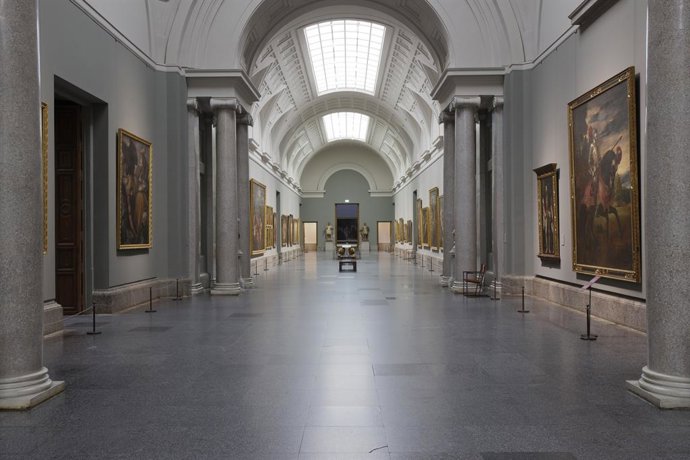 Archivo - Galería Central del Museo Nacional del Prado.