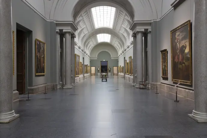 Galería Central del Museo Nacional del Prado