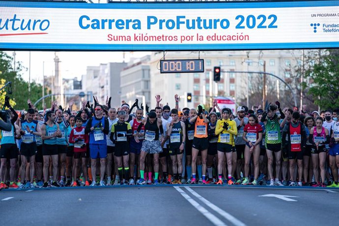 Archivo - Imagen de la edición 2022 de la Carrera ProFuturo