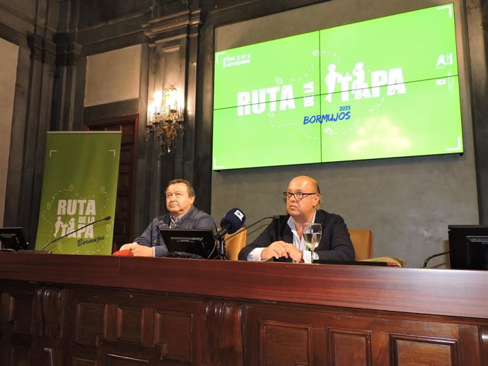 Presentación, en la Casa de la Provincia de la Ruta de la Tapa de Bormujos.