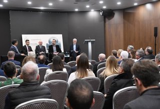 Un instant del cicle organitzat per l'Empresa Familiar Andorrana