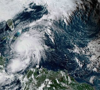 Vista por satélite del huracán 'Melissa' a su paso por el Caribe