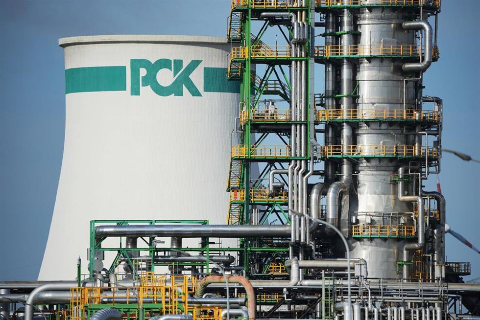 Archivo - Instalaciones de la refinería, PCK, una de las filias alemanas de la petrolera rusa Rosneft.