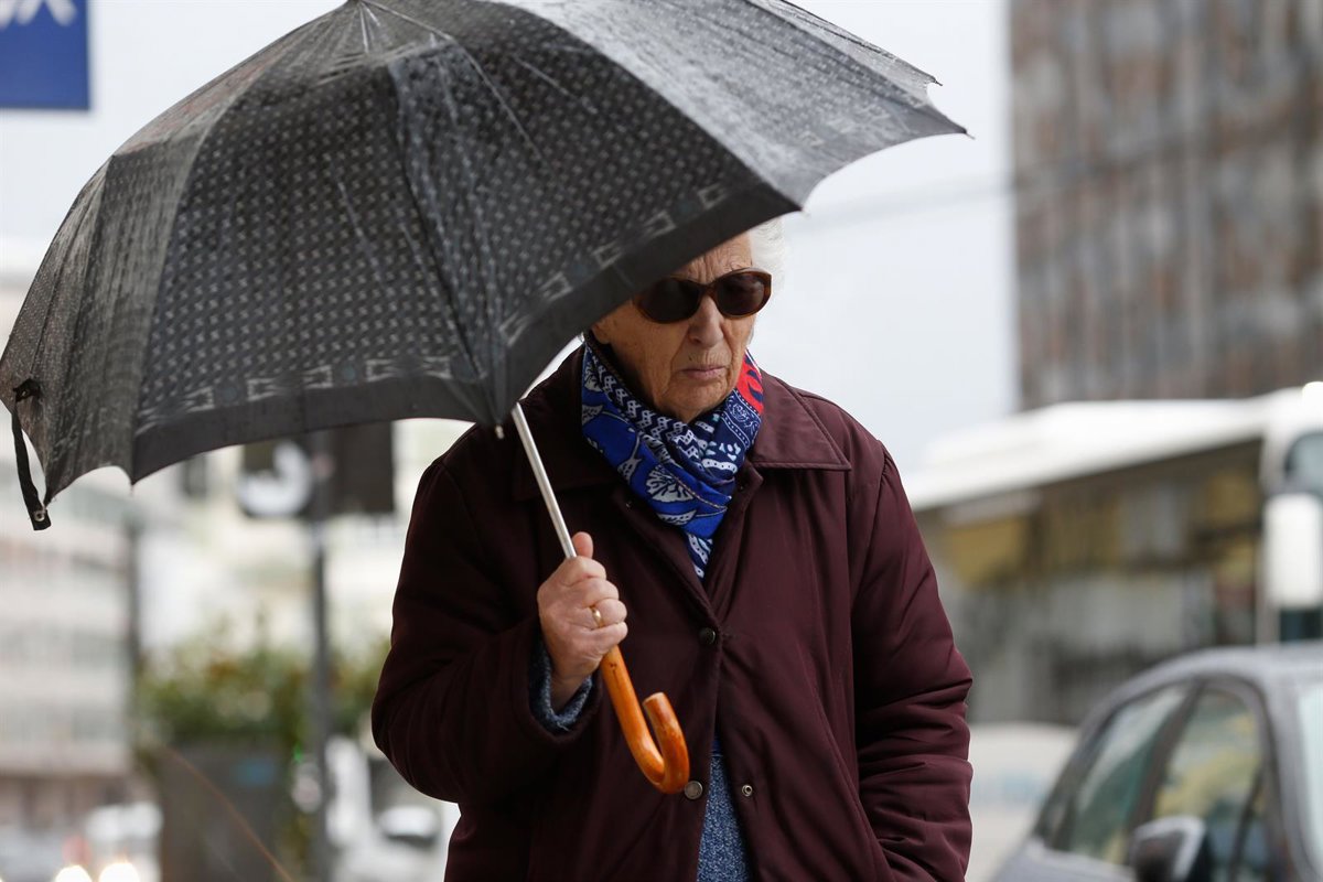 Las lluvias de este miércoles en Extremadura dejan más de 40 litros en Guadalupe, Navalmoral, Zorita y Azuaga