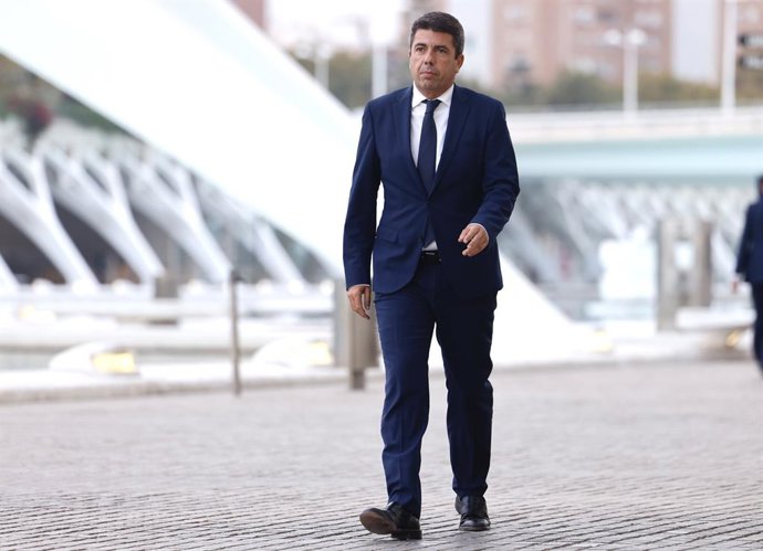 El president de la Generalitat Valenciana, Carlos Mazón