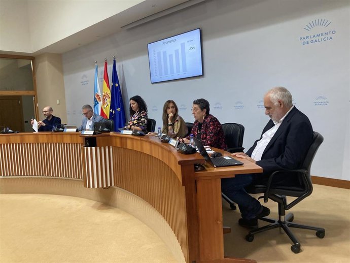 La presidenta del Consello da Cultura Galega (CCG), Rosario Álvarez, comparece en la Comisión 3ª de Economía, Facenda e Orzamentos.