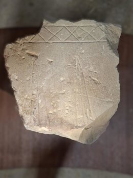 Fragmento de estela funeraria