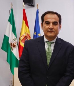El consejero de Justicia, José Antonio Nieto, en la sede del Gobierno andaluz en Córdoba.