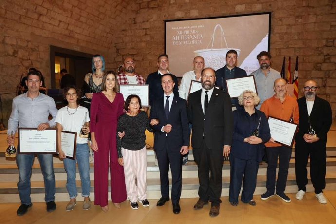 Entrega de los Premios de Artesanía de Mallorca 2025.