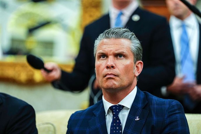 El secretario de Defensa de EEUU, Pete Hegseth