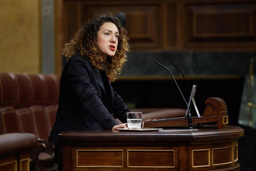 La coportavoz de los Comuns y portavoz adjunta plurinacional de Sumar, Aina Vidal