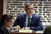 Foto: AMP.- Sánchez admite que Ábalos fue de su "máxima confianza", pero dice que sus "hábitos personales" le repugnan