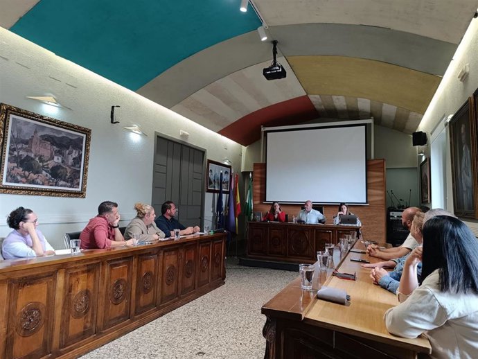 Pleno del Ayuntamiento de Cazorla.