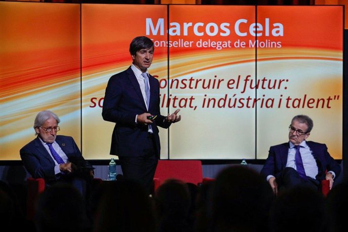 El consejero delegado de Molins, Marcos Cela, en Foment del Treball