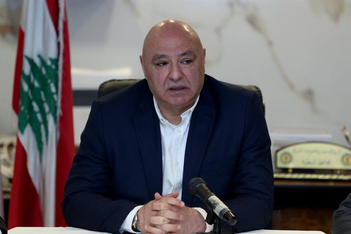 Archivo - El presidente de Líbano, Joseph Aoun, durante un acto oficial en mayo de 2025 (archivo)