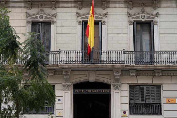 Archivo - Fachada de la Jefatura Superior de Policía de Via Laietana de Barcelona