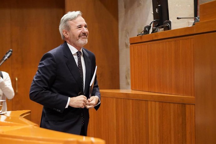 El presidente del Gobierno de Aragón, Jorge Azcón.