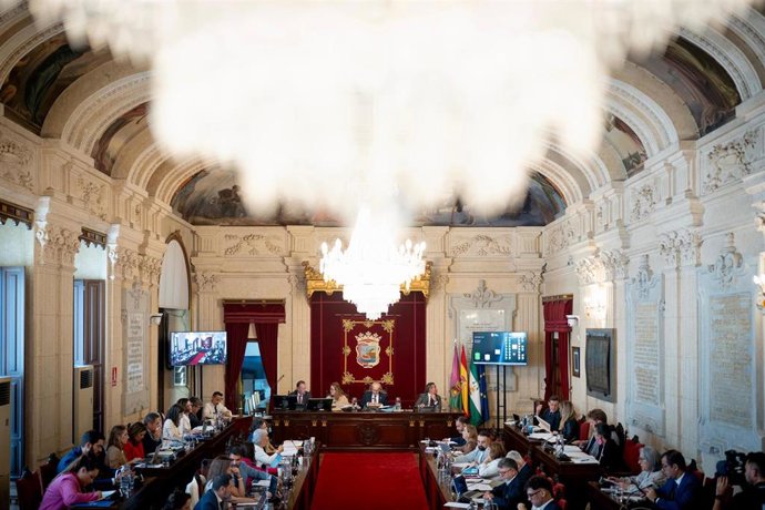 Pleno del Ayuntamiento de Málaga