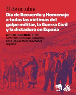 Acto de homenaje de IU
