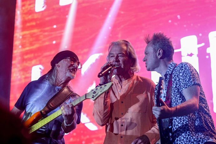 Archivo - La banda Deep Purple durante su concierto en el Alma Festival de Madrid, a 13 de junio de 2024.