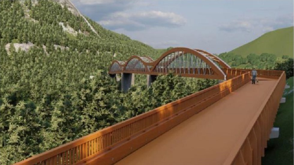 La construcción de la nueva pasarela peatonal y ciclable de Arbuio en Alonsotegi comenzará en diciembre.