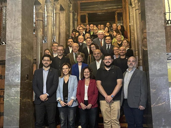 Presentación del Any Gaudí, con la consellera Sònia Hernández
