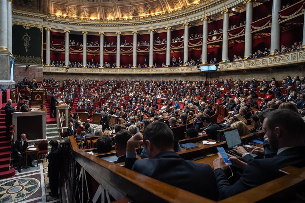 Vista general de la Asamblea Nacional francesa