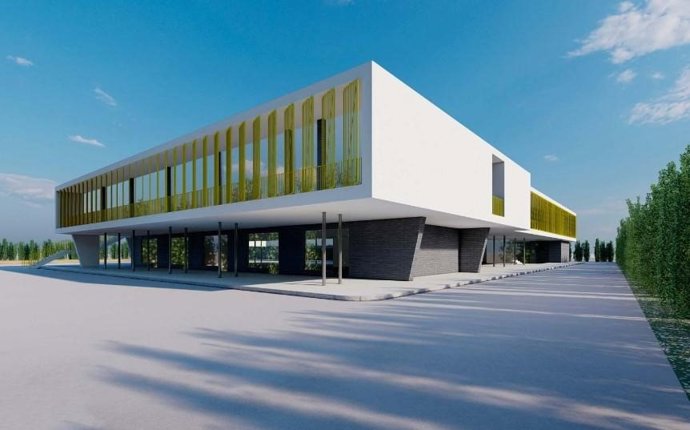 Recreación del futuro nuevo colegio de La Cañada del Fenollar