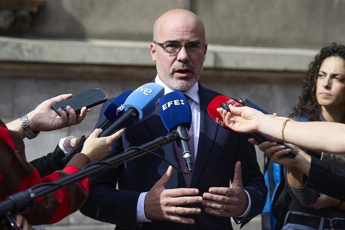 El delegado del Gobierno de la Comunidad de Madrid, Francisco Martín Aguirre