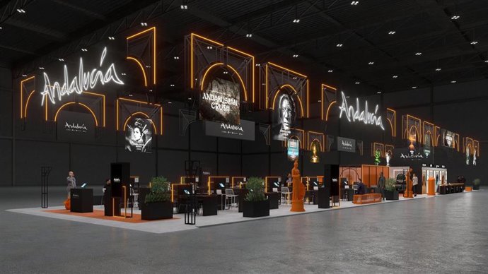 Expositor de Andalucía en la Wolrd Travel Market (WTM) de Londres.