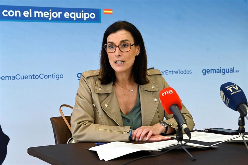 Archivo - La alcaldesa de Santander, Gema Igual.- Archivo