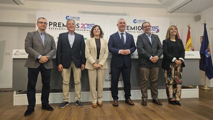 La Confederación de Empresarios de Guadalajara anuncia los galardonados con los Premios Excelencia Empresarial 2025.