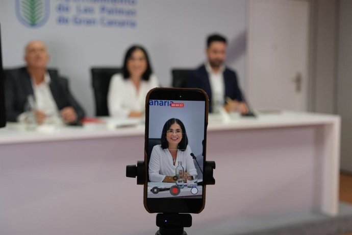 La alcaldesa de Las Palmas de Gran Canaria, Carolina Darias,