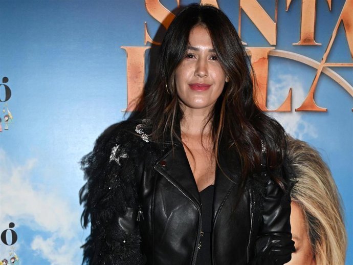 Gabriela Guillén en el estreno de la obra de teatro de Terelu Campos, 'Santa Lola'