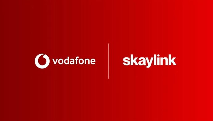 Logos de Vodafone y Skaylink