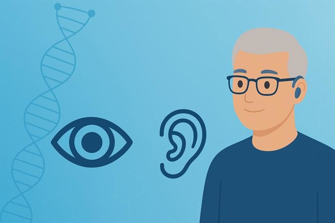 Un estudio liderado por la UAM muestra que la pérdida de visión y audición duplica el riesgo de fragilidad en adultos