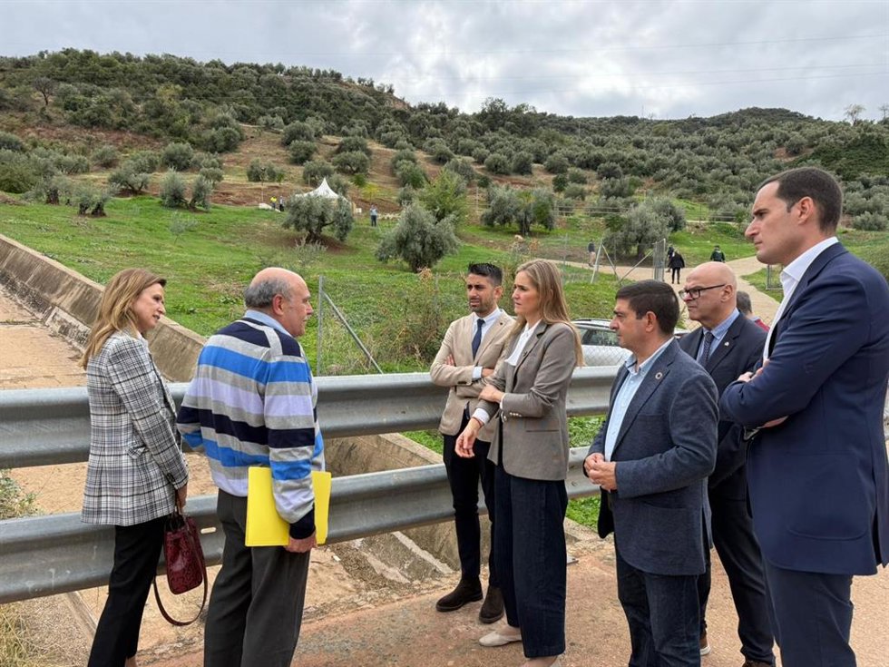 Visita de la ministra Sara Aagesen a Beas de Segura