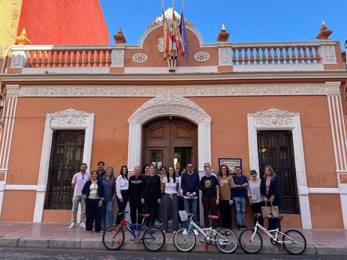 Imagen de algunas de las bicicletas donadas