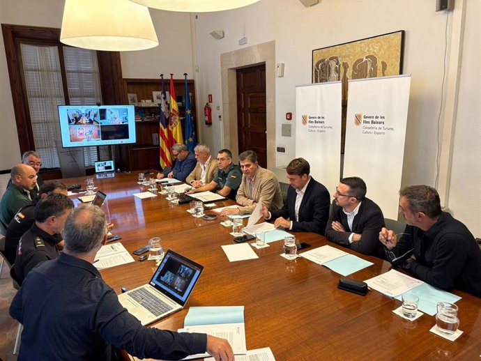 Reunión de la Comisión contra la Violencia en el Deporte de Baleares.