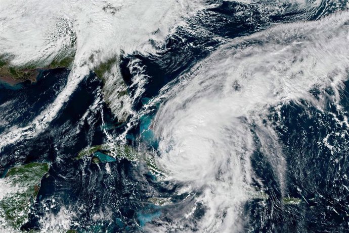 Imagen de satélite del huracán 'Melissa' sobre el Caribe.