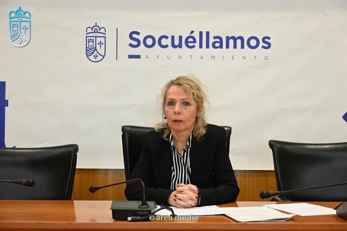 La alcaldesa de Socuéllamos, Conchi Arenas.