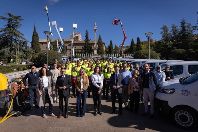 Presentación del nuevo contrato de jardines de Granada.