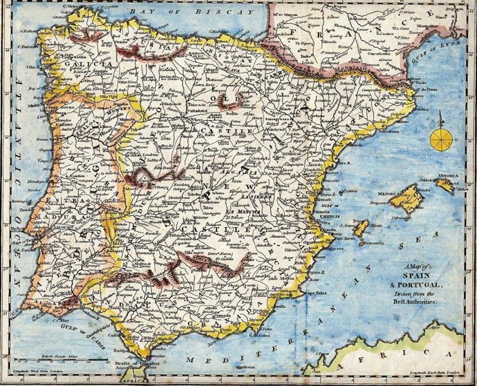 Mapa fornecido pelo IBE