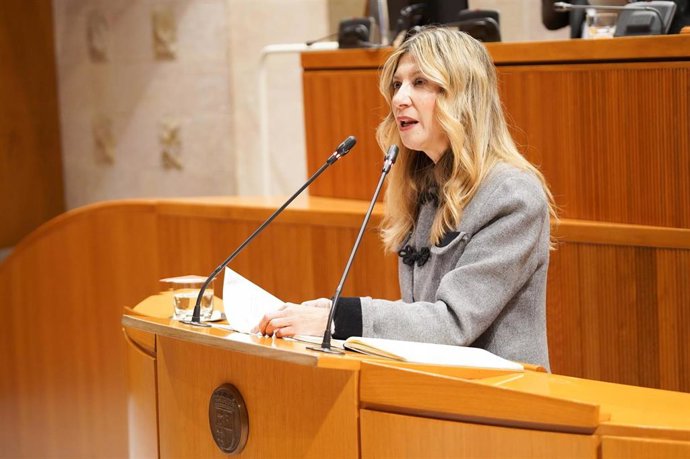 La vicepresidenta del Gobierno de Aragón, Mar Vaquero.